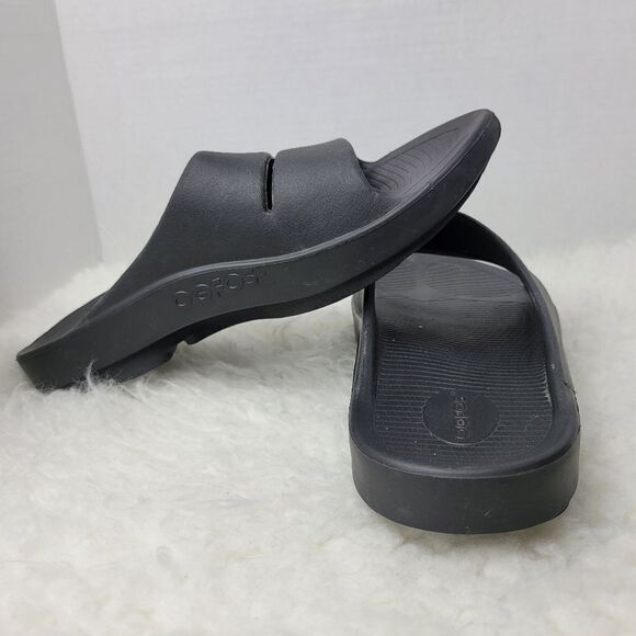 OOFOS OOahh Men's Size 11 Shoes Sport Flex Slide Recovery Sandals - Picture 5 of 10